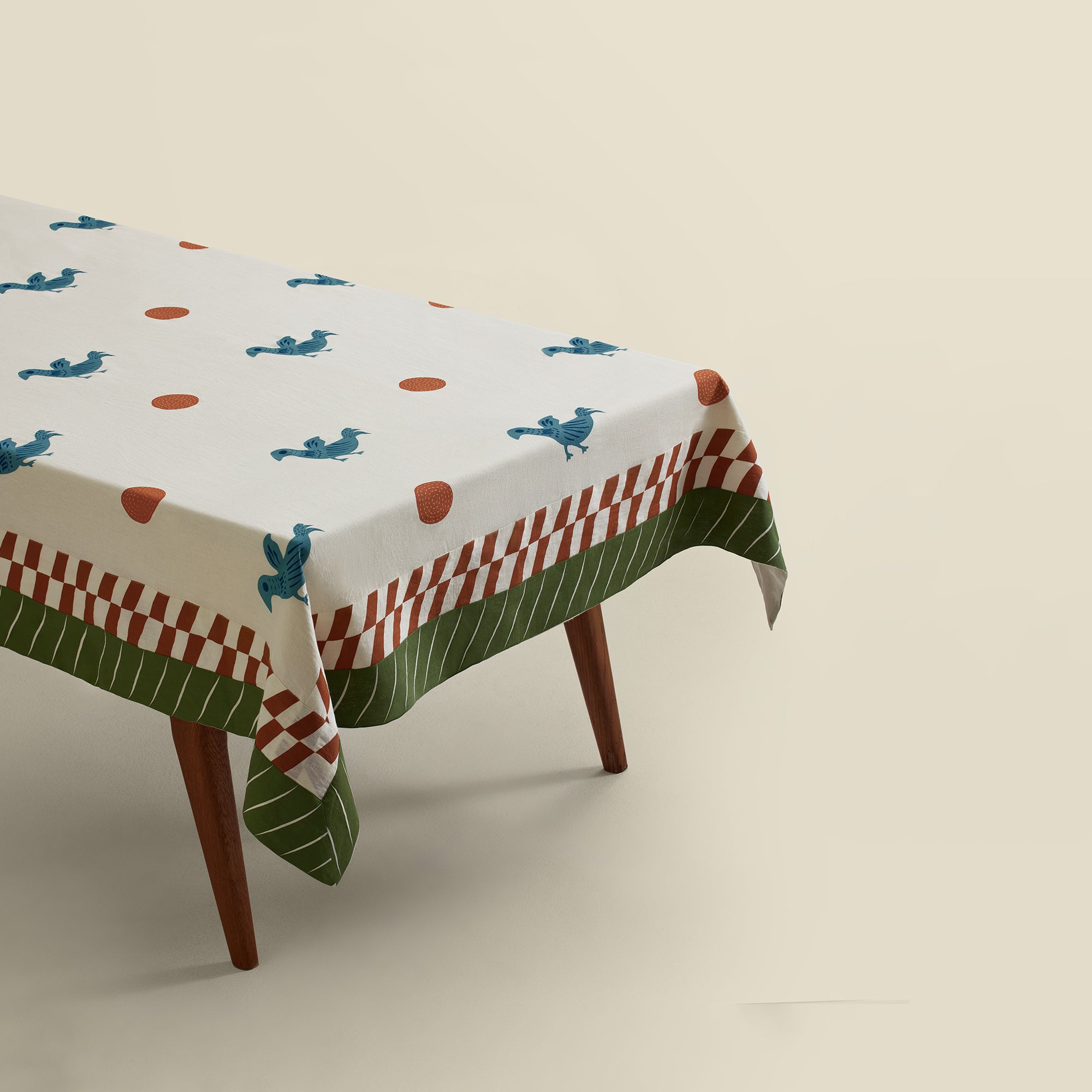 Dotty Bird Tablecloth