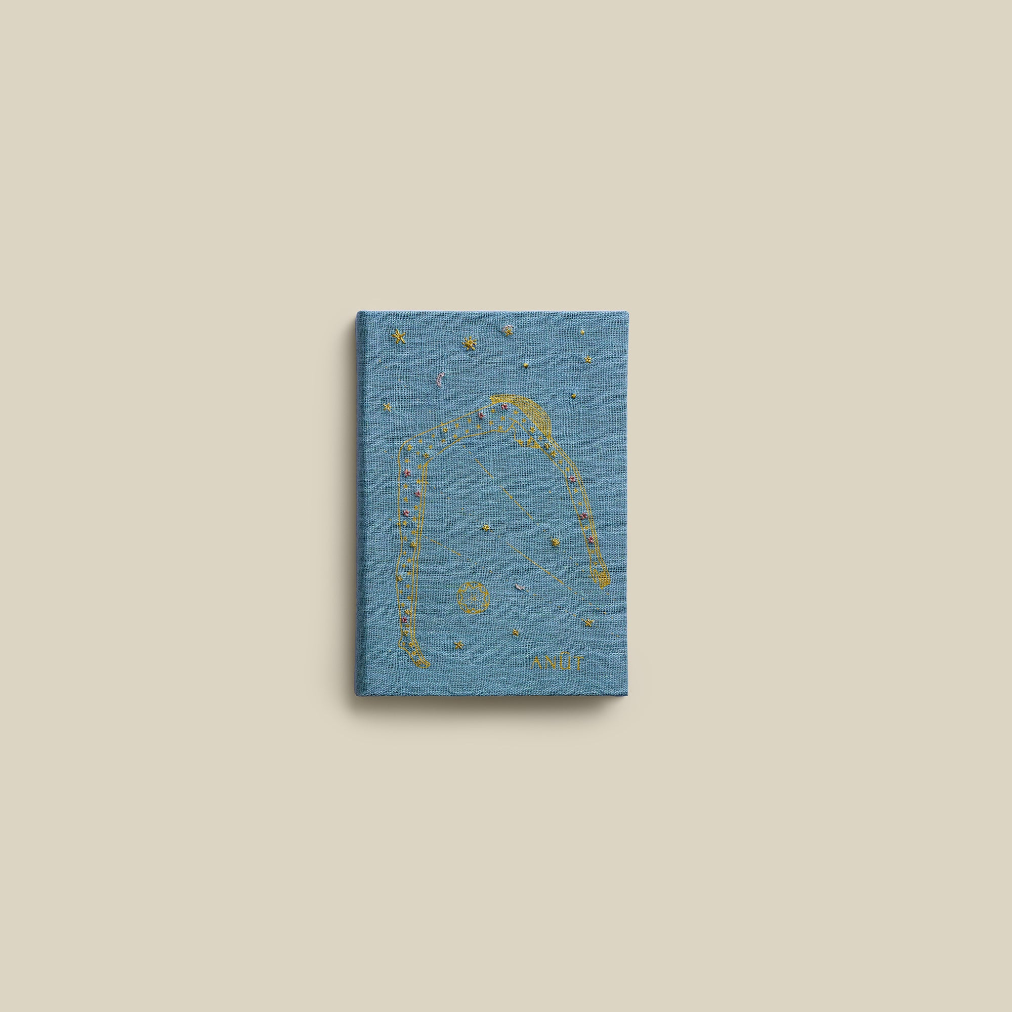 The Nut Notebook with Hand-Embroidered Cover