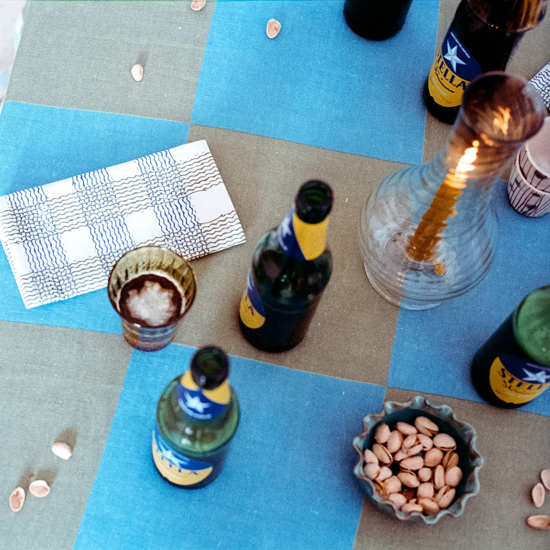 Cleo Linen Tablecloth