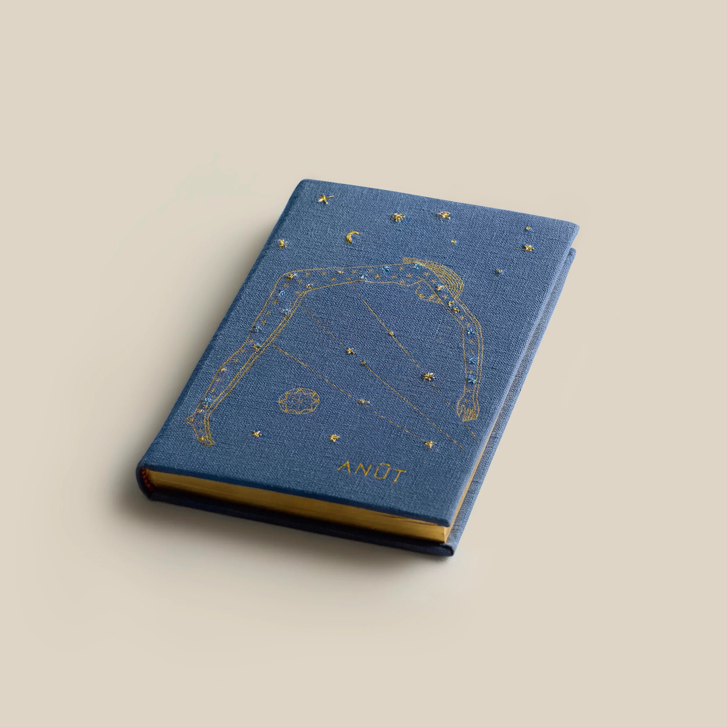 The Nut Notebook with Hand-Embroidered Cover