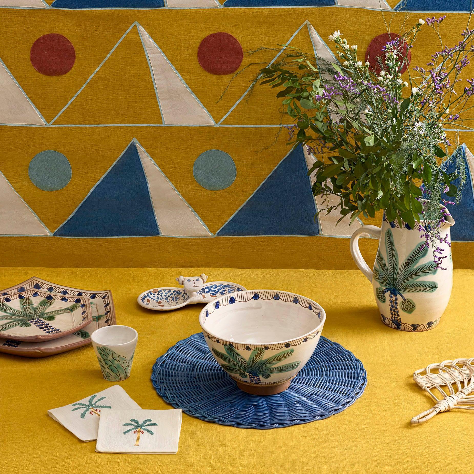 Wicker Round Placemat (Set of 2)