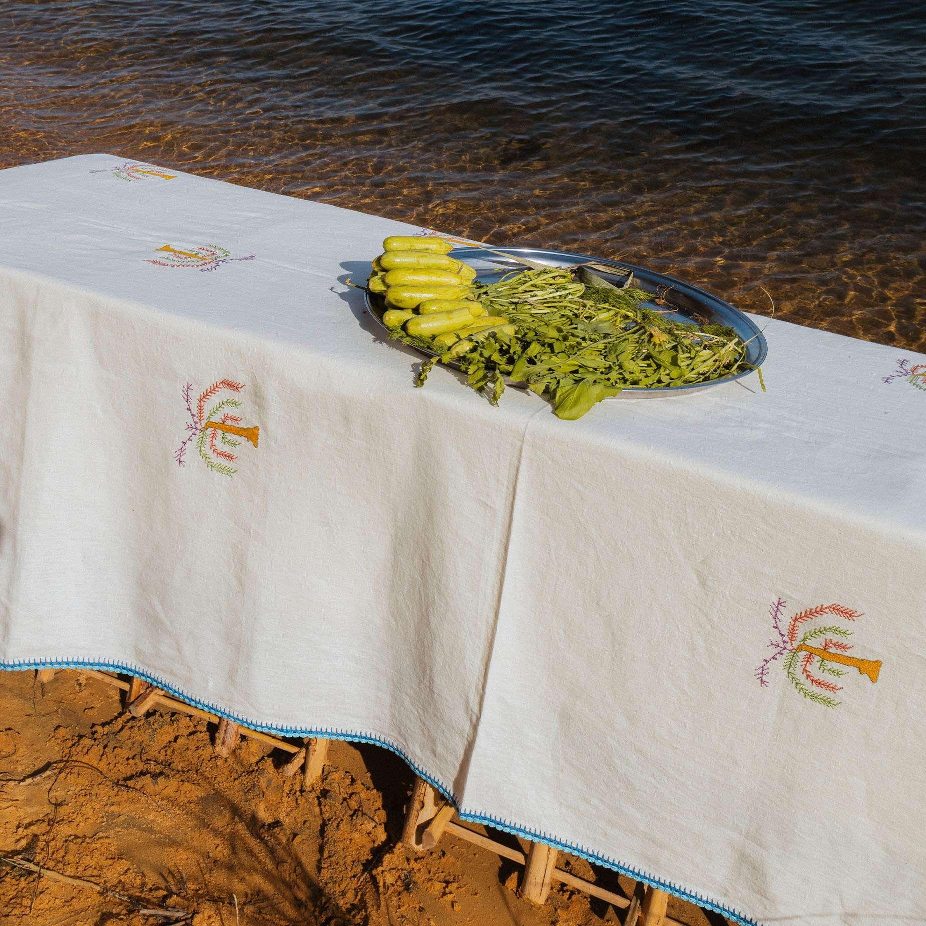 Royal Palm Tablecloth