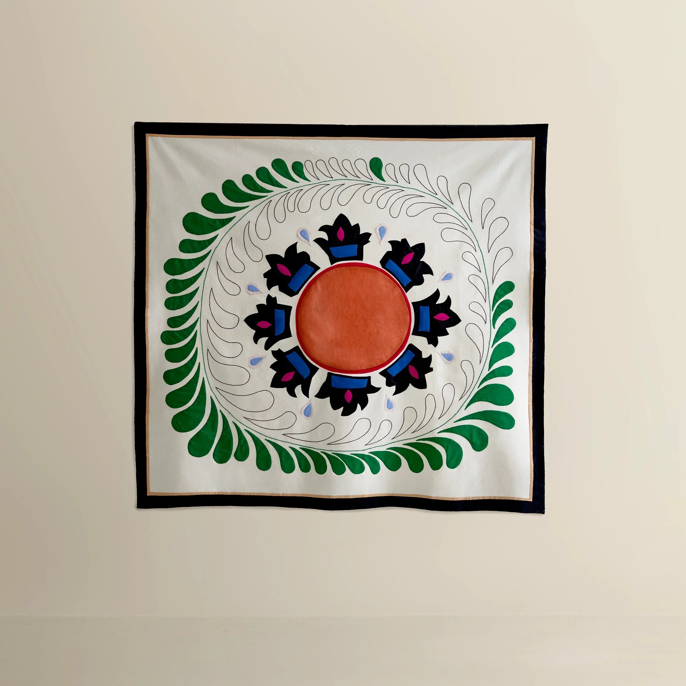 Hockney Patchwork Akhmim Cotton Tapestry