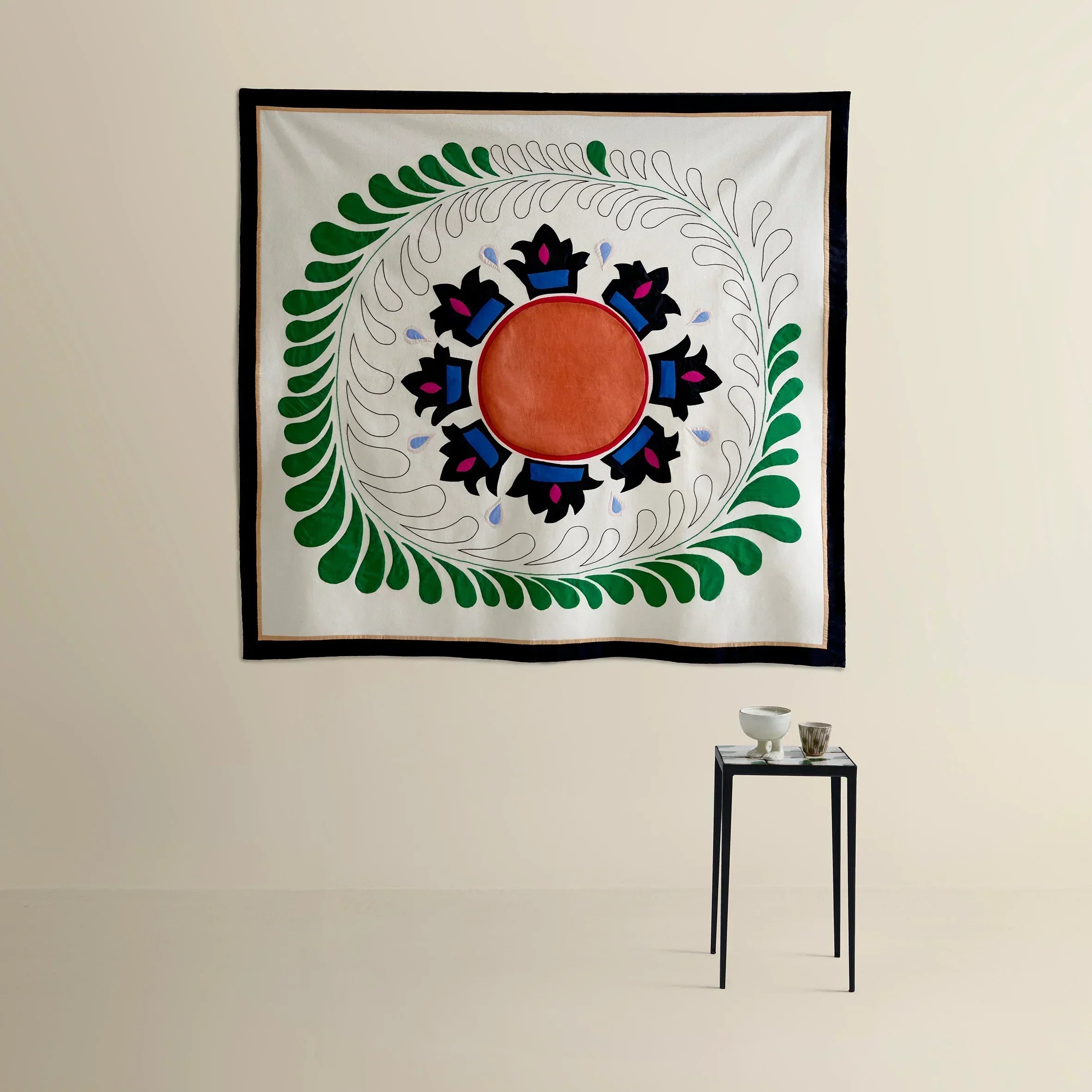 Hockney Patchwork Akhmim Cotton Tapestry