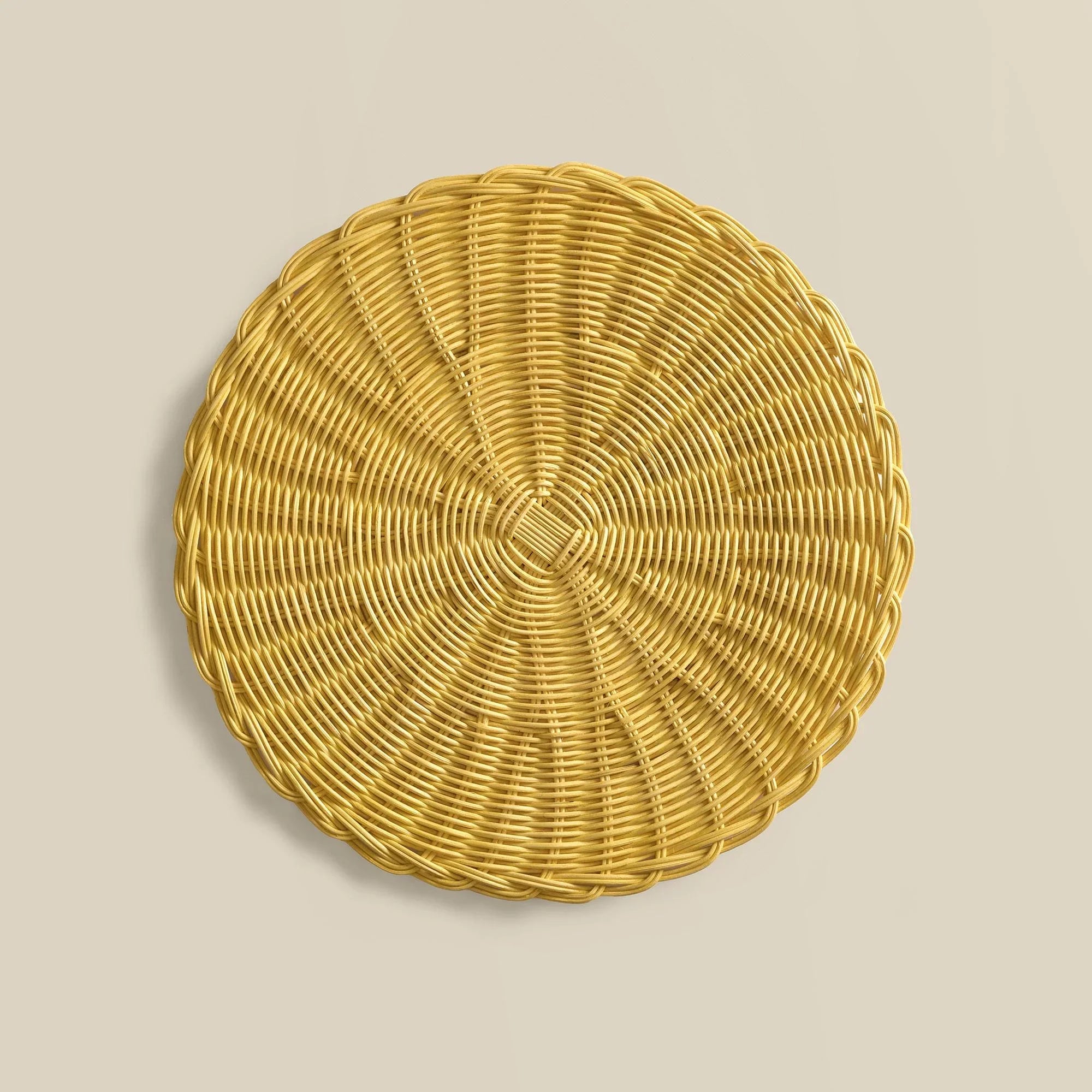 Wicker Round Placemat (Set of 2)