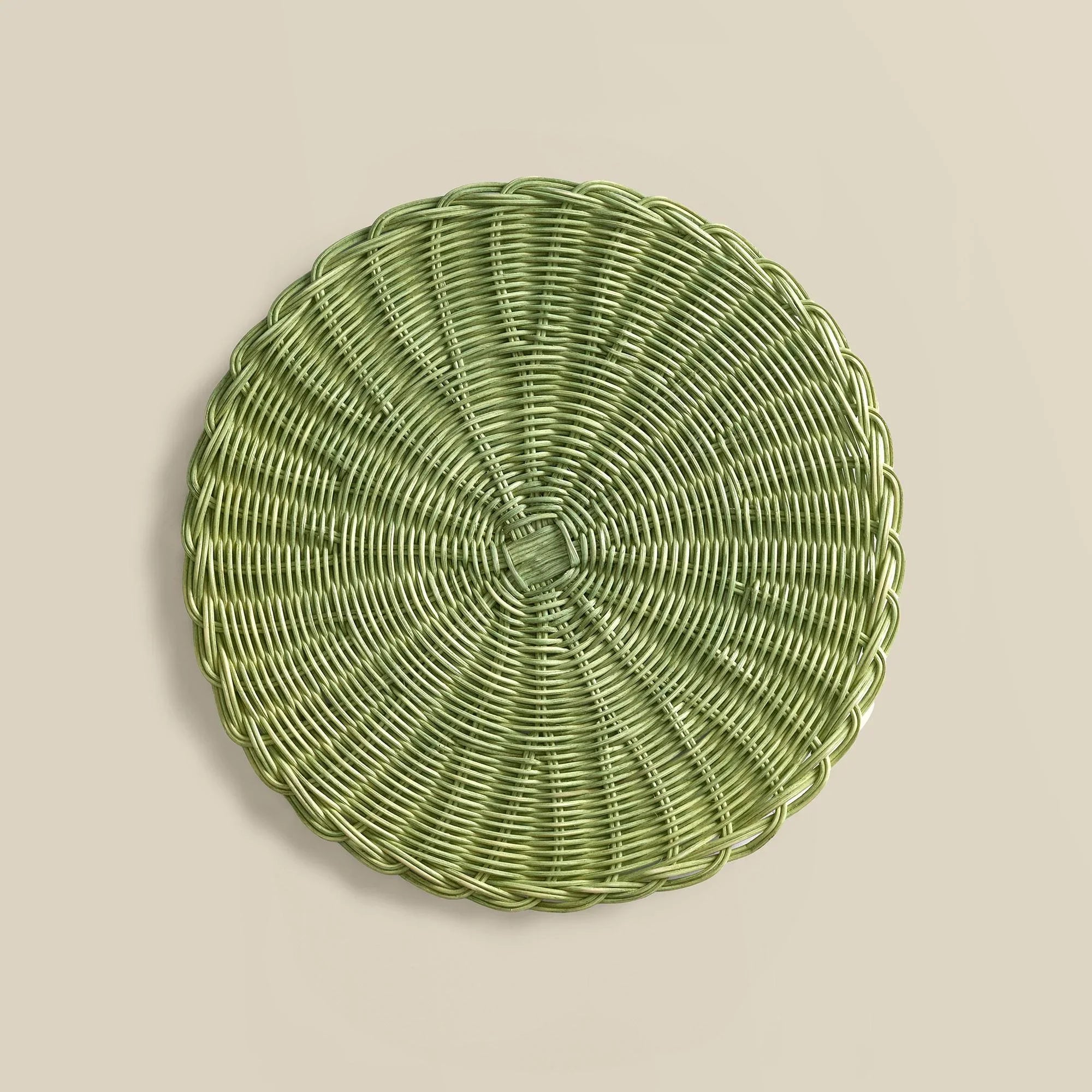 Wicker Round Placemat (Set of 2)