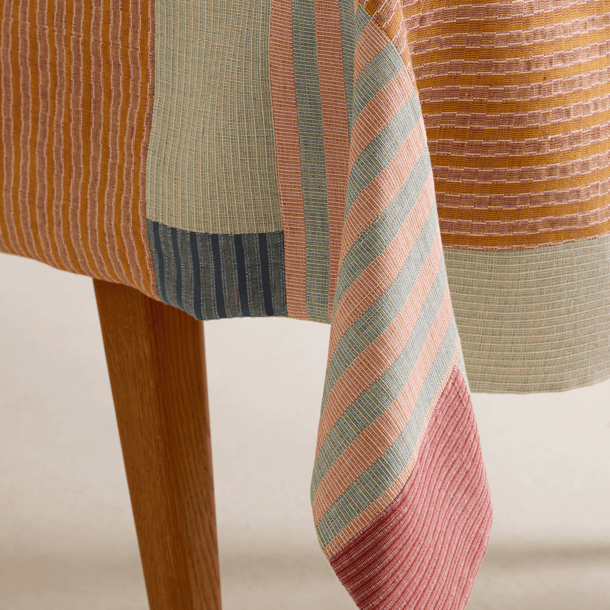 The Loom Handwoven Patchwork Tablecloth