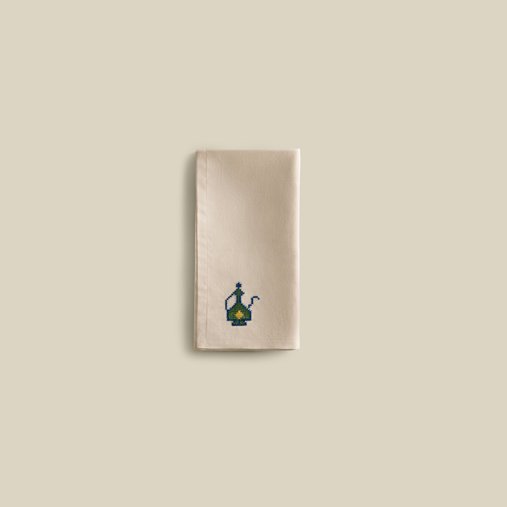 Fanous Hand-Embroidered Cotton Napkin (Set of 4)