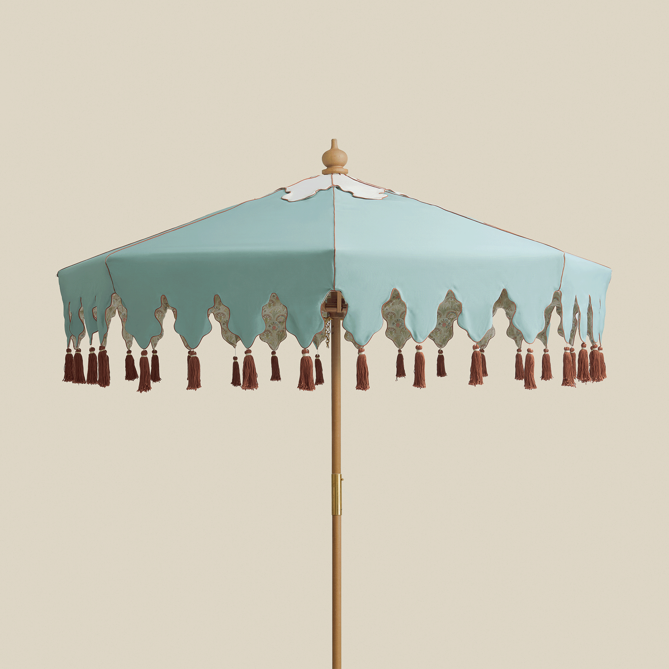 Picnic Printed Canvas Parasol