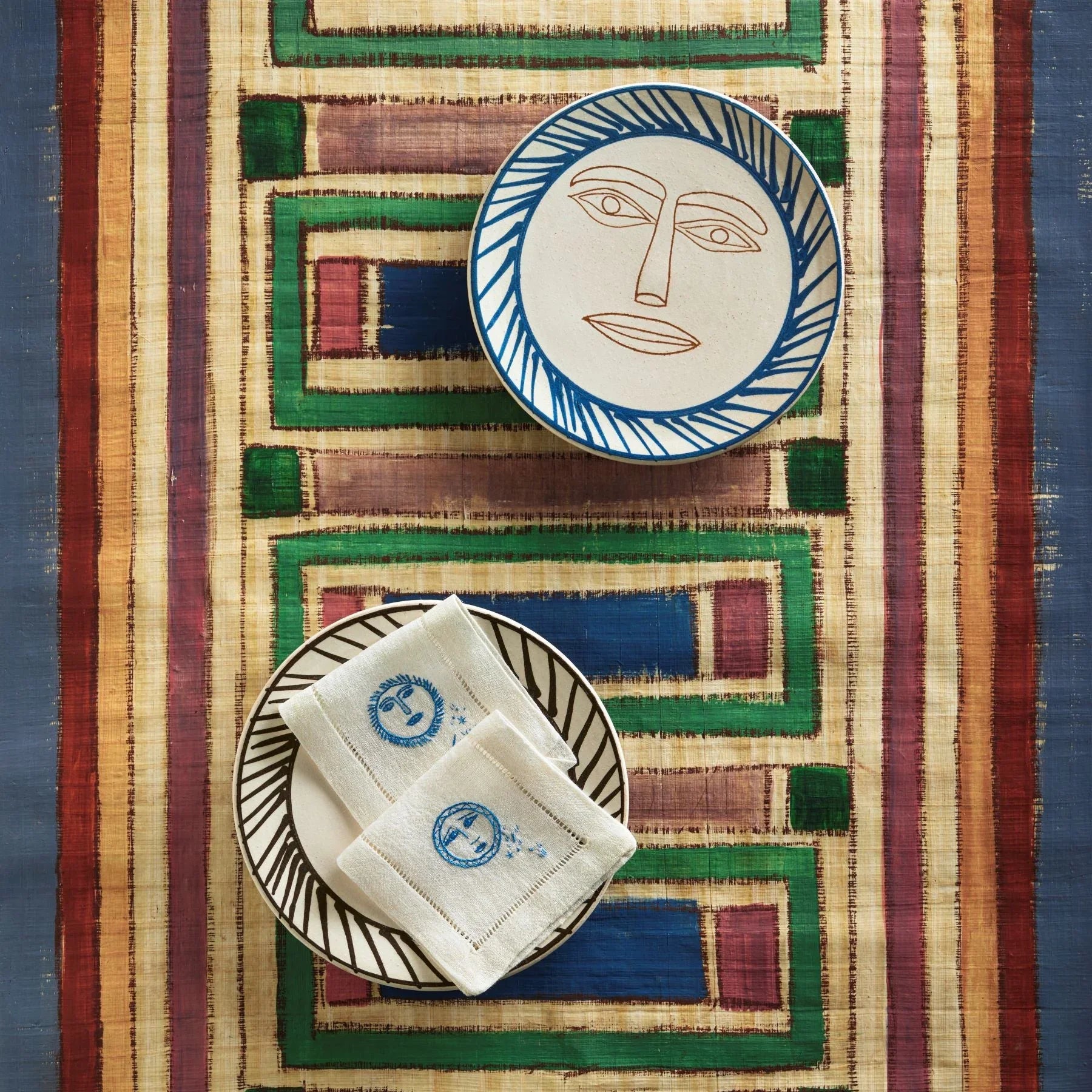 Mr & Mrs Ra Cocktail Napkins (Set of 6)