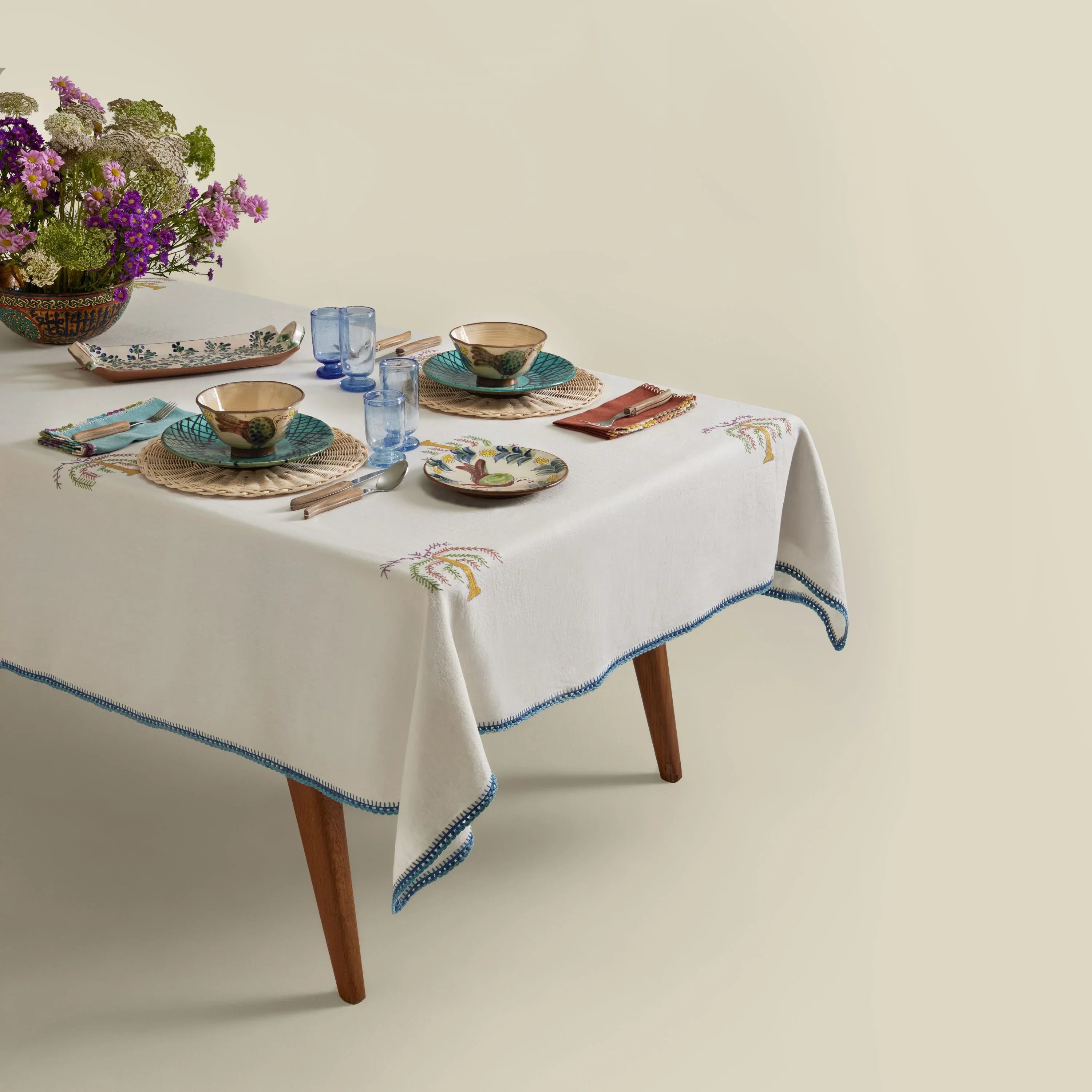 Royal Palm Tablecloth