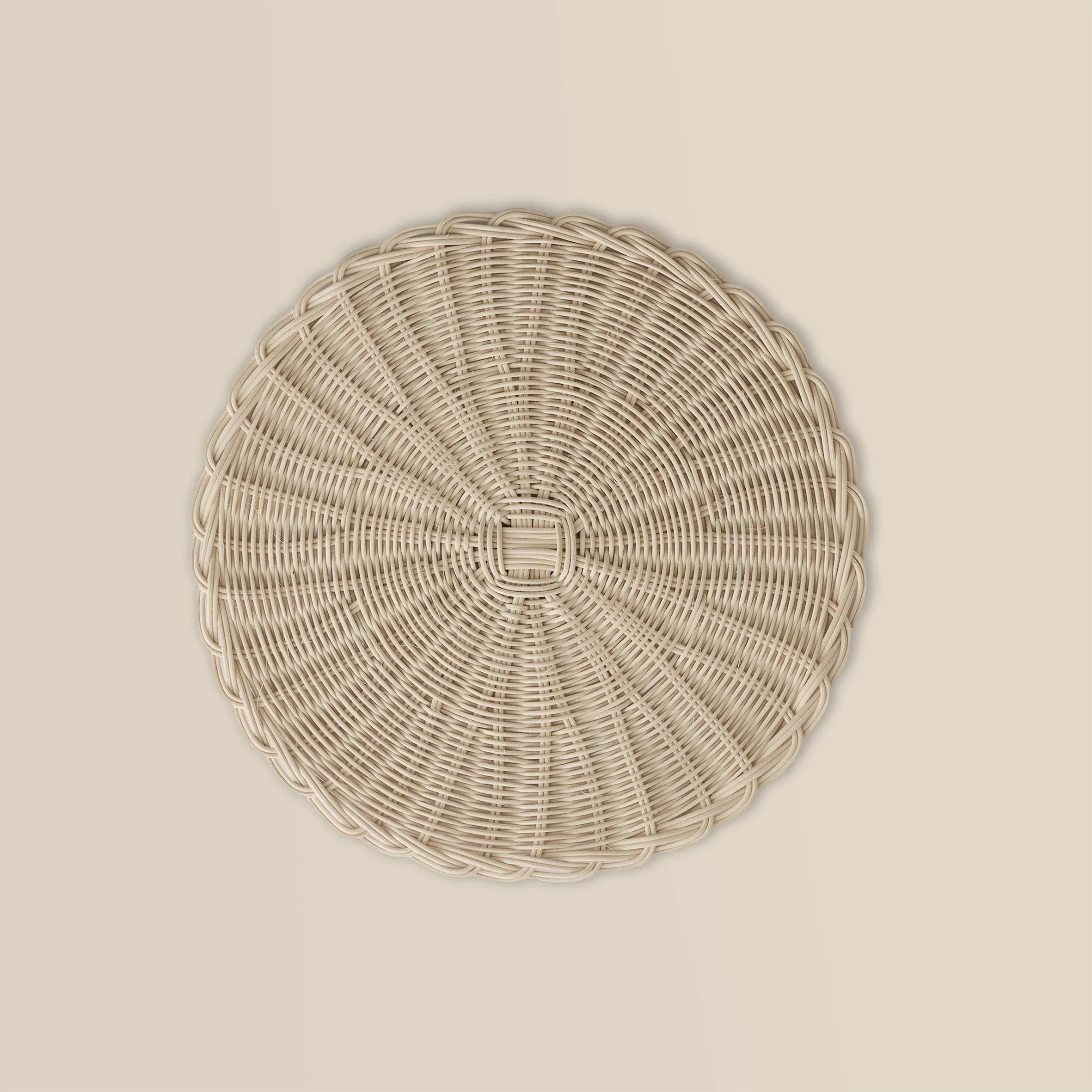 Wicker Round Placemat (Set of 2)