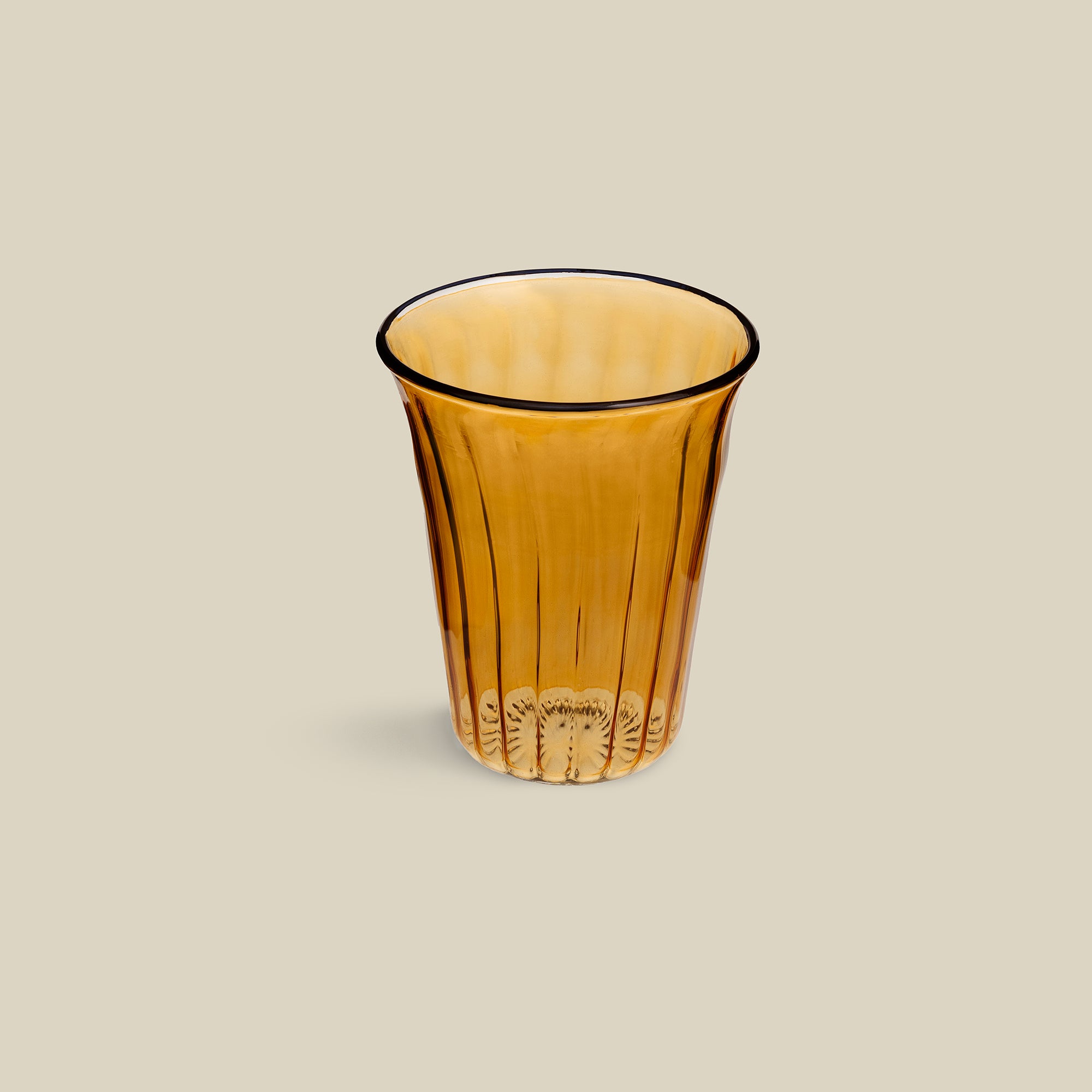 Palace Walk Hand-Blown Glass Cups (Set of 4)