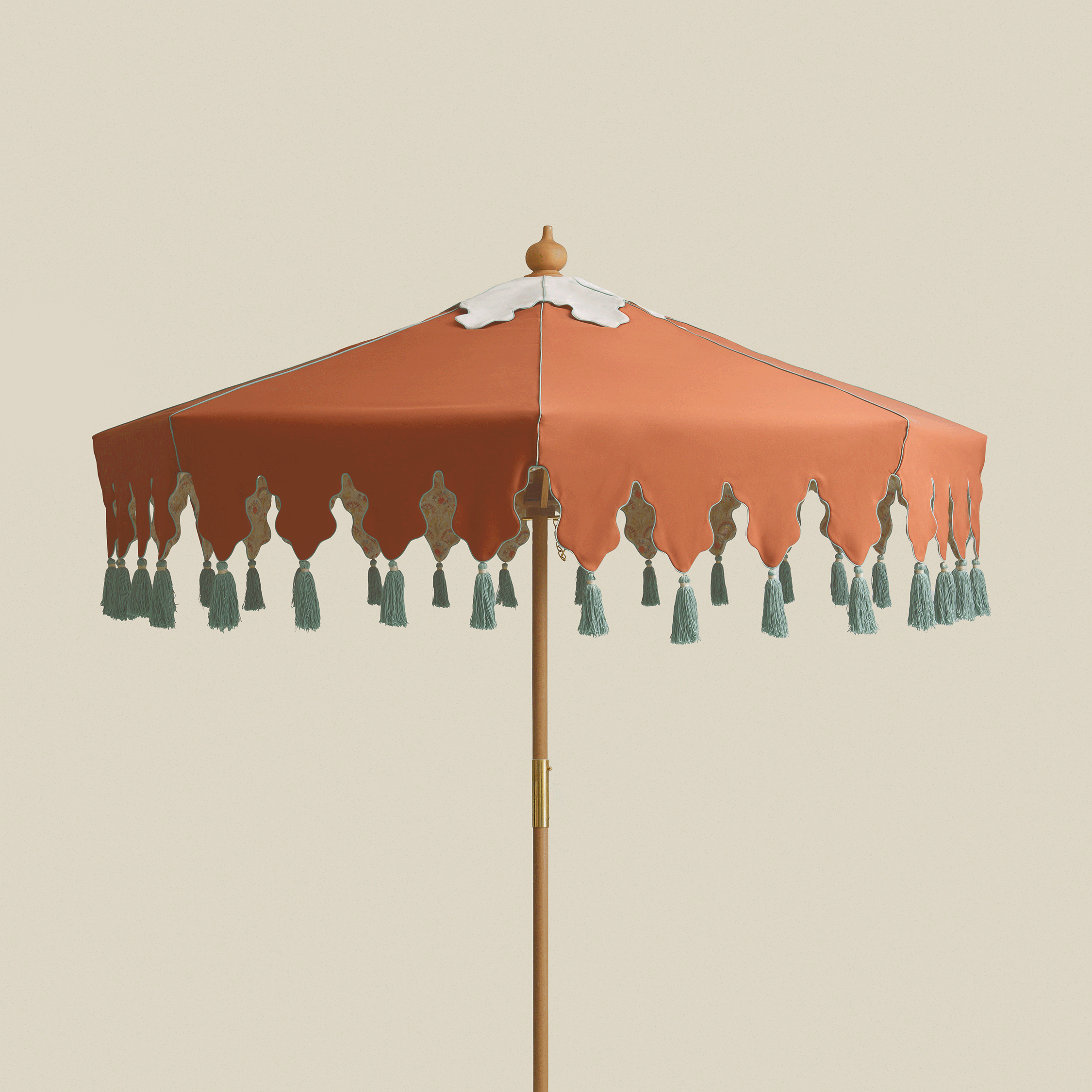 Picnic Printed Canvas Parasol